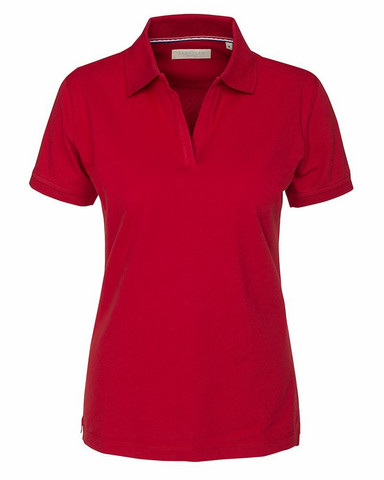 W's Camden Stretch Polo, red