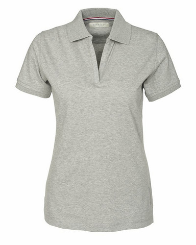W's Camden Stretch Polo, greymelange