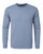 Sutton Cashmere Crew, Light blue