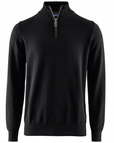 Brockton Halfzip, Black