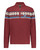 Aranga Halfzip neule, Cardinal Red