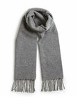 Siena Scarf -villa/kasmir, Light Grey