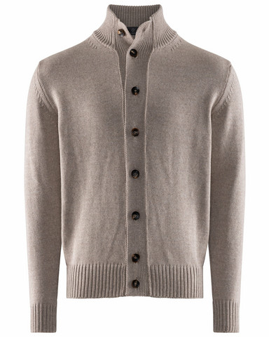 Bardello Merino Cardigan, Sand