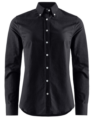 W's Porto Oxford Tailored Shirt, Black