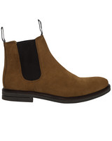 Chelsea Suede Boot, Cognac