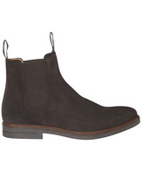 Chelsea Suede Boot, Dk.Brown
