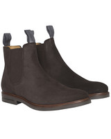Chelsea Suede Boot, Dk.Brown
