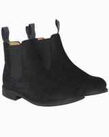 W´s Chelsea Suede Boot, Black