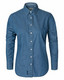 W's Dover Denim Shirt, Mid Blue