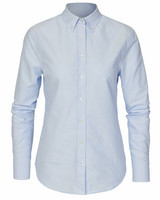W's Porto Oxford Tailored Shirt, Lt.Blue
