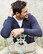 Alfie Zip Hood, Navy