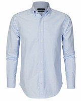 Porto Oxford Regular Shirt, Lt.Blue