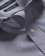 Stripeton Non-Iron kauluspaita, Regular Fit
