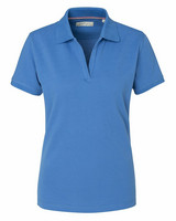W's Camden Stretch Polo, sky blue