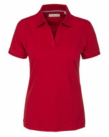 W's Camden Stretch Polo, red