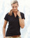 W's Camden Stretch Polo, black