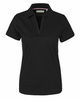 W's Camden Stretch Polo, black