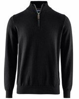 Brockton Halfzip, Black