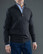 Brockton Halfzip, Dk.Grey
