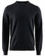 Wilton Merino Crew, Black