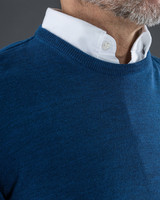 Wilton Merino Crew, Blue