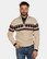 Aranga Halfzip neule, Dusty Ecru