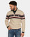 Aranga Halfzip neule, Dusty Ecru