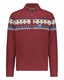 Aranga Halfzip neule, Cardinal Red