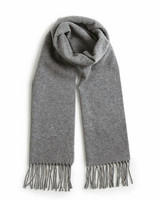 Siena Scarf -villa/kasmir, Light Grey