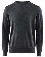 Wilton Merino Crew, Dk.Grey