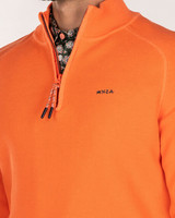 Muddy's Half Zip -neule, Burned Orange
