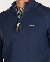 Muddy's Half Zip -neule, Navy