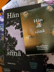Hän oli siinä -kirja & lohduttavat kortit
