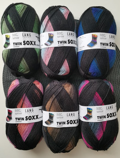 Twin Soxx 6ply, Lang Yarns