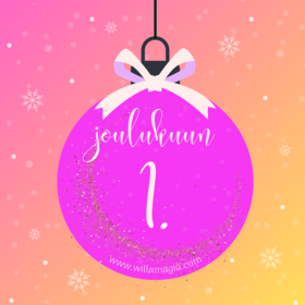 Joulun taikaa! - Joulukalenteri - 1