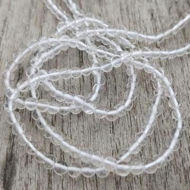Vuorikristalli pyöreä 4mm