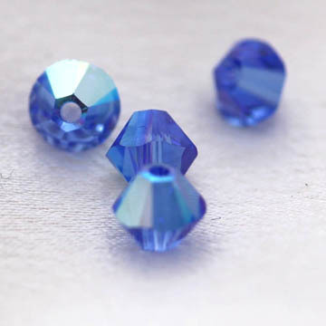 Swarovski 4 mm bicone sininen ab