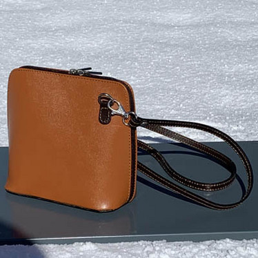 Dalida crossbody konjakki
