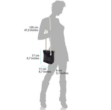 Dalida crossbody musta