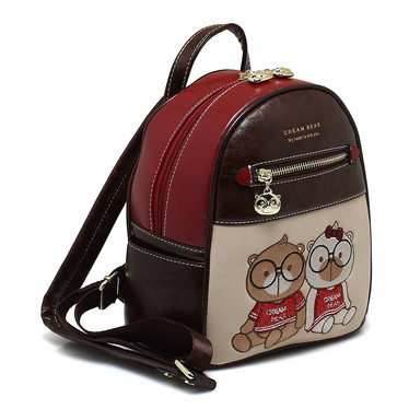 Mrs ja Mr Cream Bear reppu