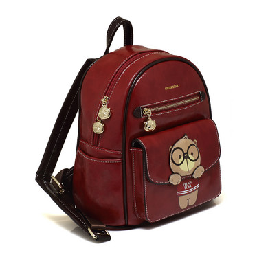 Cream Bear reppu isolla taskulla