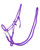 QHP Naruriimu ohjilla, violetti