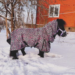 Rain Buster leopard toppaloimi, 200 g, ponikoot 95-115 cm