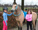 QHP Bareback Pad Ratsastushuopa, taivaansininen