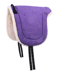 QHP Bareback Pad Ratsastushuopa, violetti