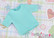 T-paita, cyan/turkoosi