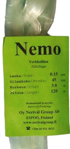 Nemo 0,15 x 45 mm x 4,0 m x 120 m VVIHR