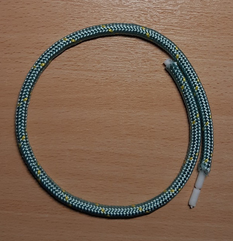 Flätad slätteln nr 2,5 (12 g/m), 56 m (NG)