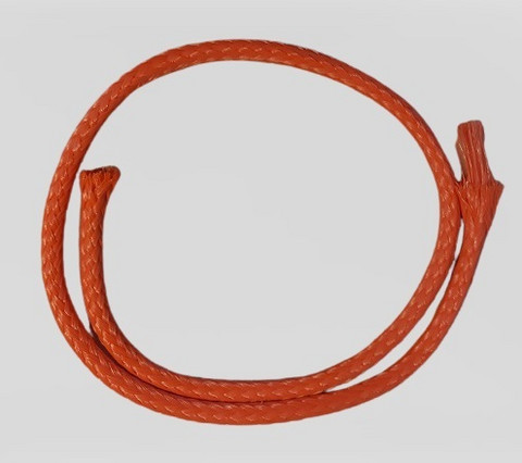Flätad PET med kärntråd Ø 3 mm, 2 kg/rll (ca. 510 m), orange
