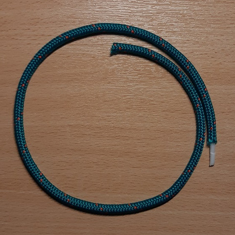 Flätad slätteln 5 g/m, 56 m (M)